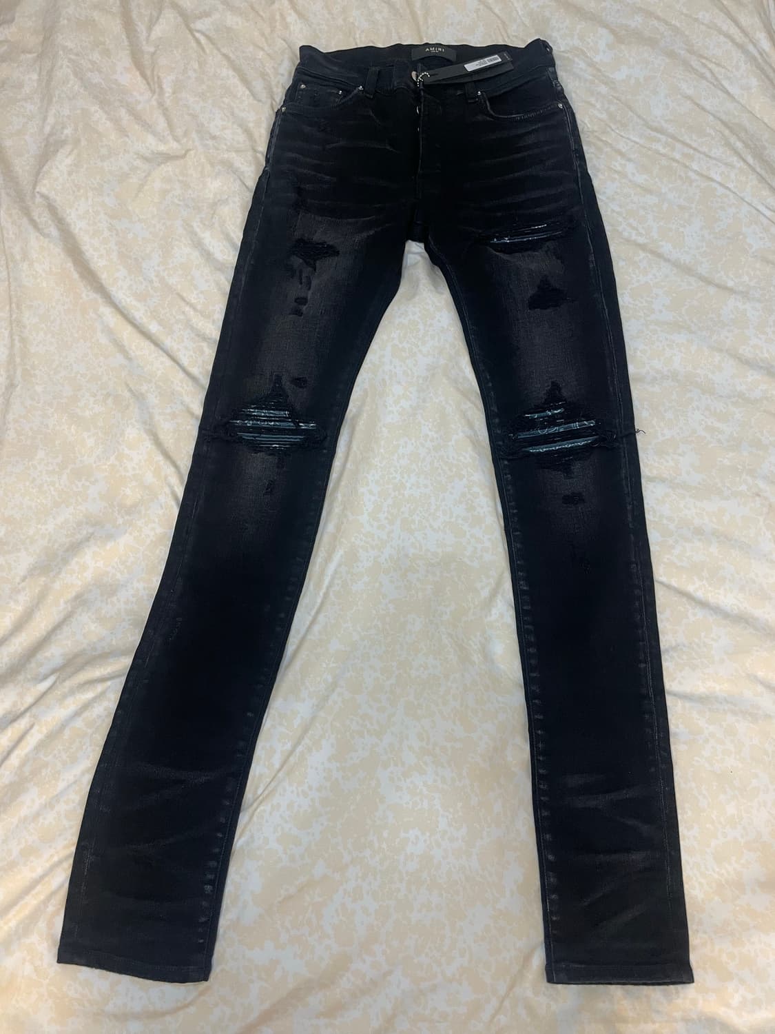 30) 아미리 흑청 디스진 상품이미지1