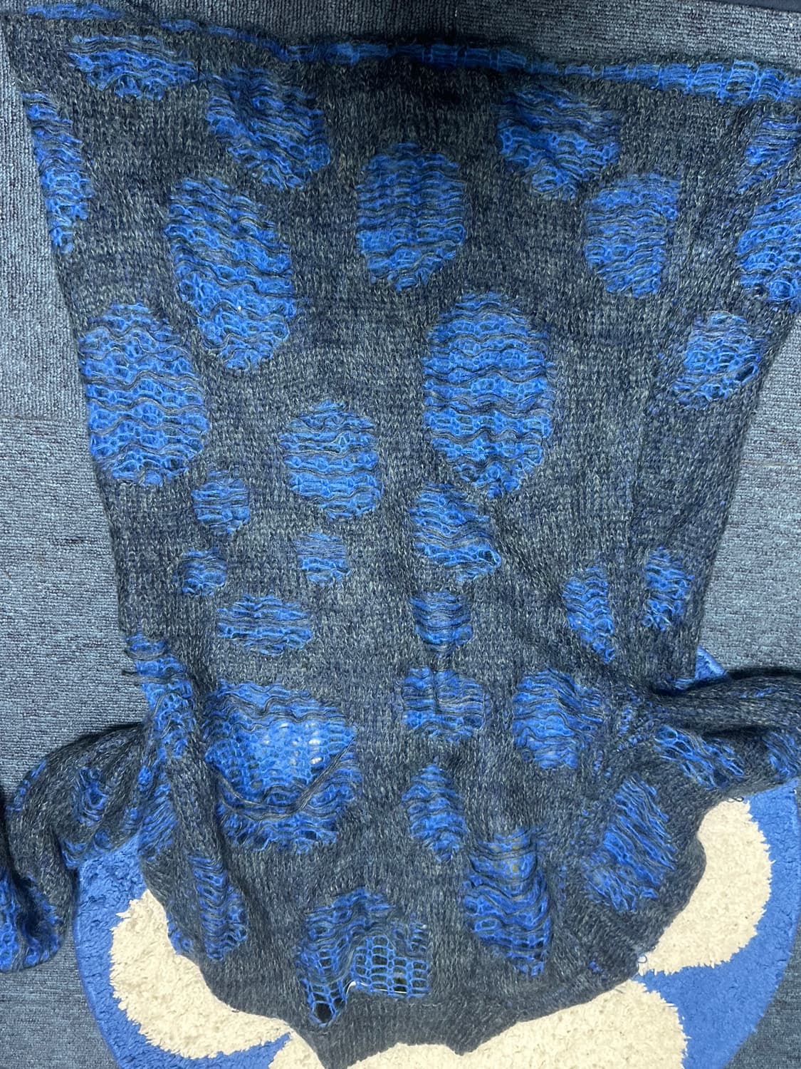 [S]유일매물* 나마체코 21AW 모헤어 니트 상품이미지3