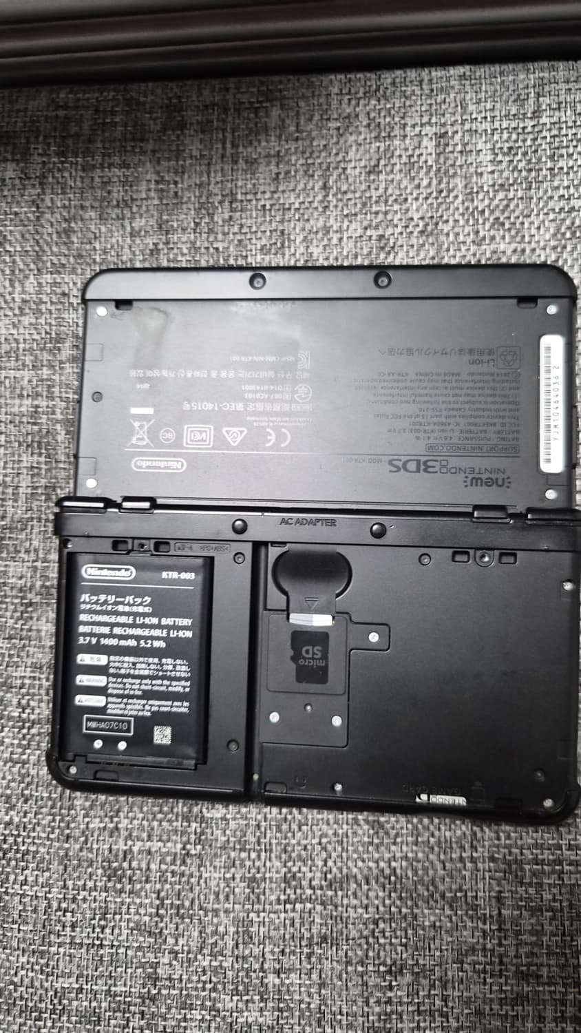 뉴 닌텐도 3DS 블랙 (급처) 상품이미지5