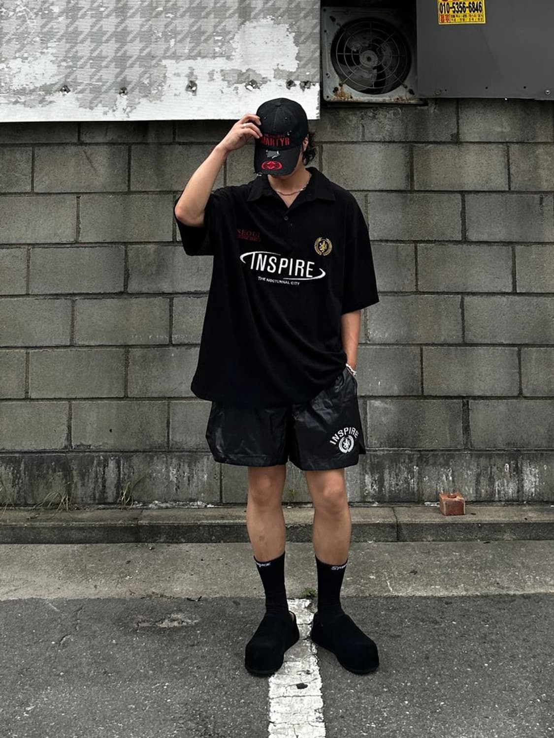 디앤에스알 인스파이어 테리 폴로 티셔츠 상품이미지3
