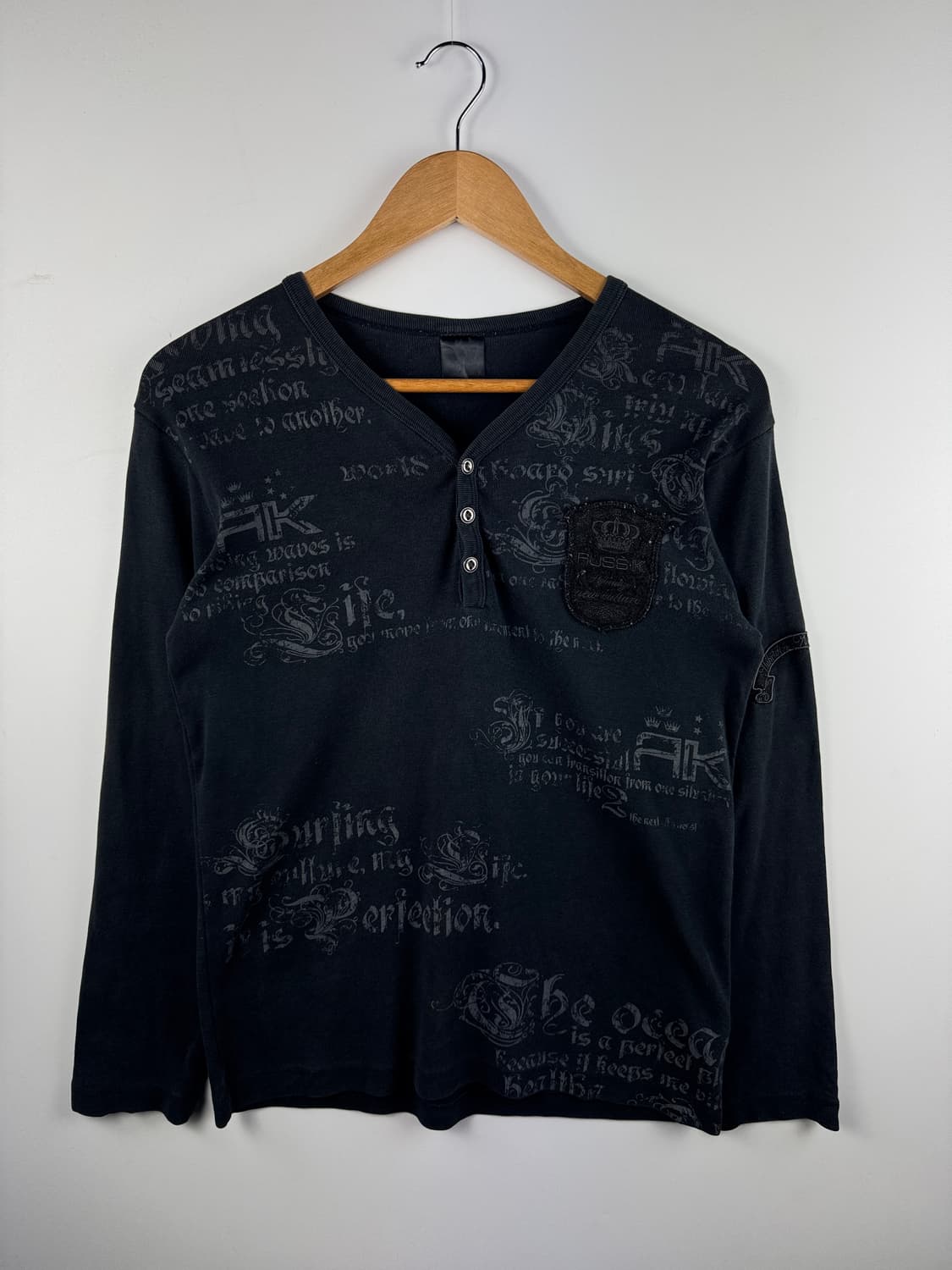 JPN Y2K 레터링 롱슬리브1705 상품이미지1