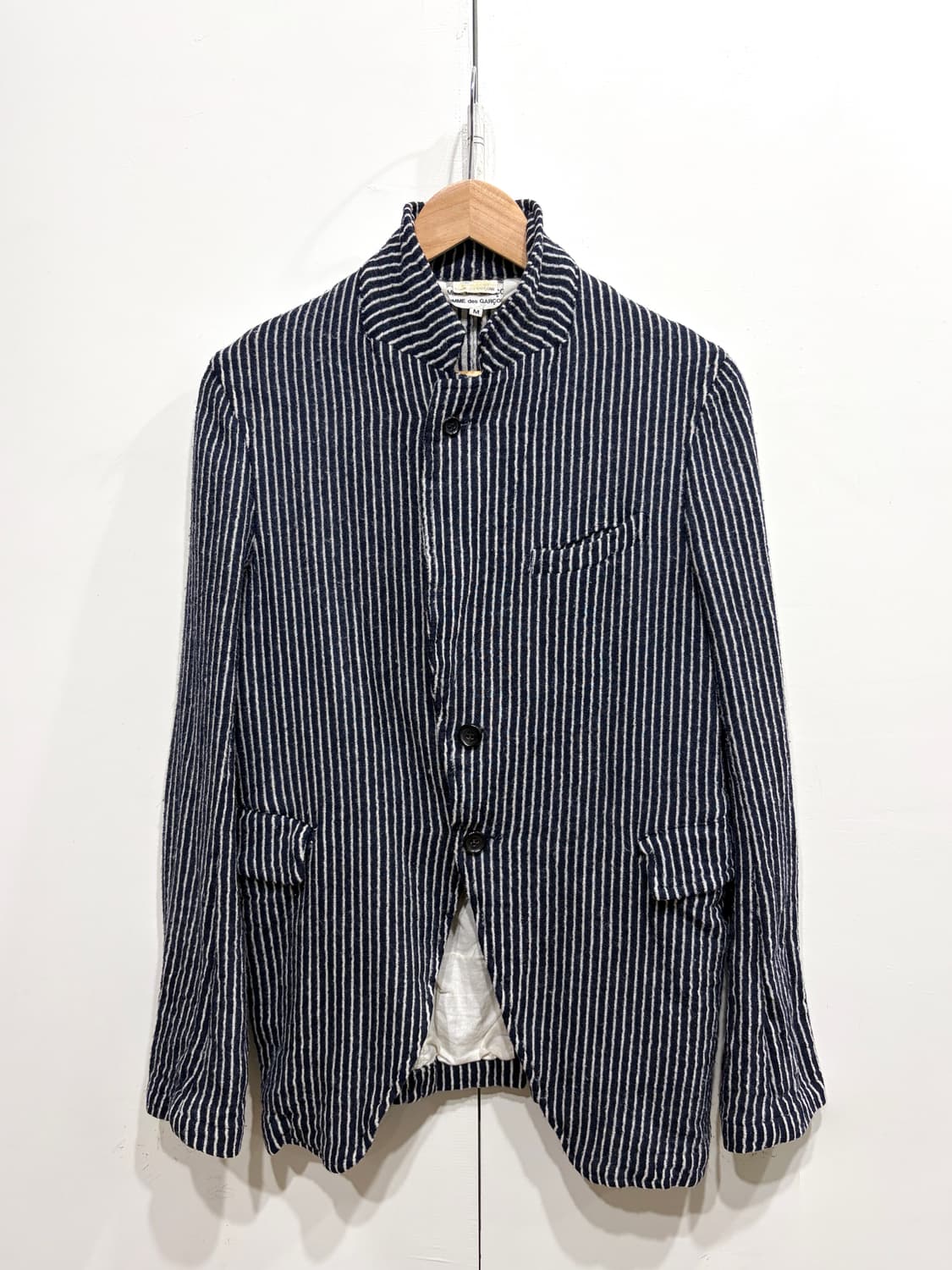 꼼데가르송 축융 울 블레이저 자켓 상품이미지1