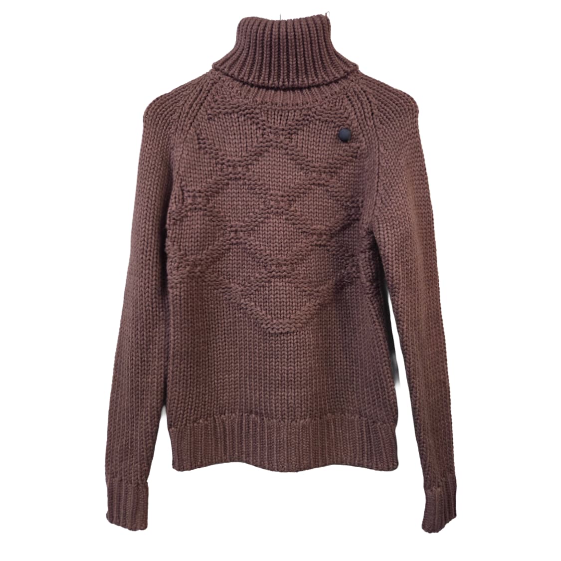 G-STAR브라운 터틀넥 니트 스웨터(M) 상품이미지1