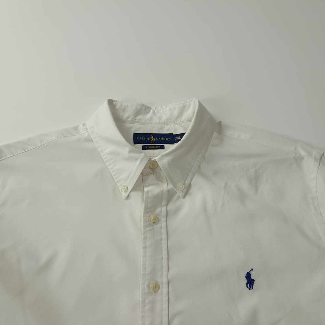 CK409 XL 폴로 퍼포먼스 블루포니 화이트 셔츠 남방 상품이미지2