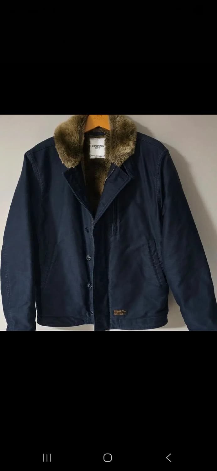 에스피오나지 남자 덱자켓.  싸이즈95 상품이미지1