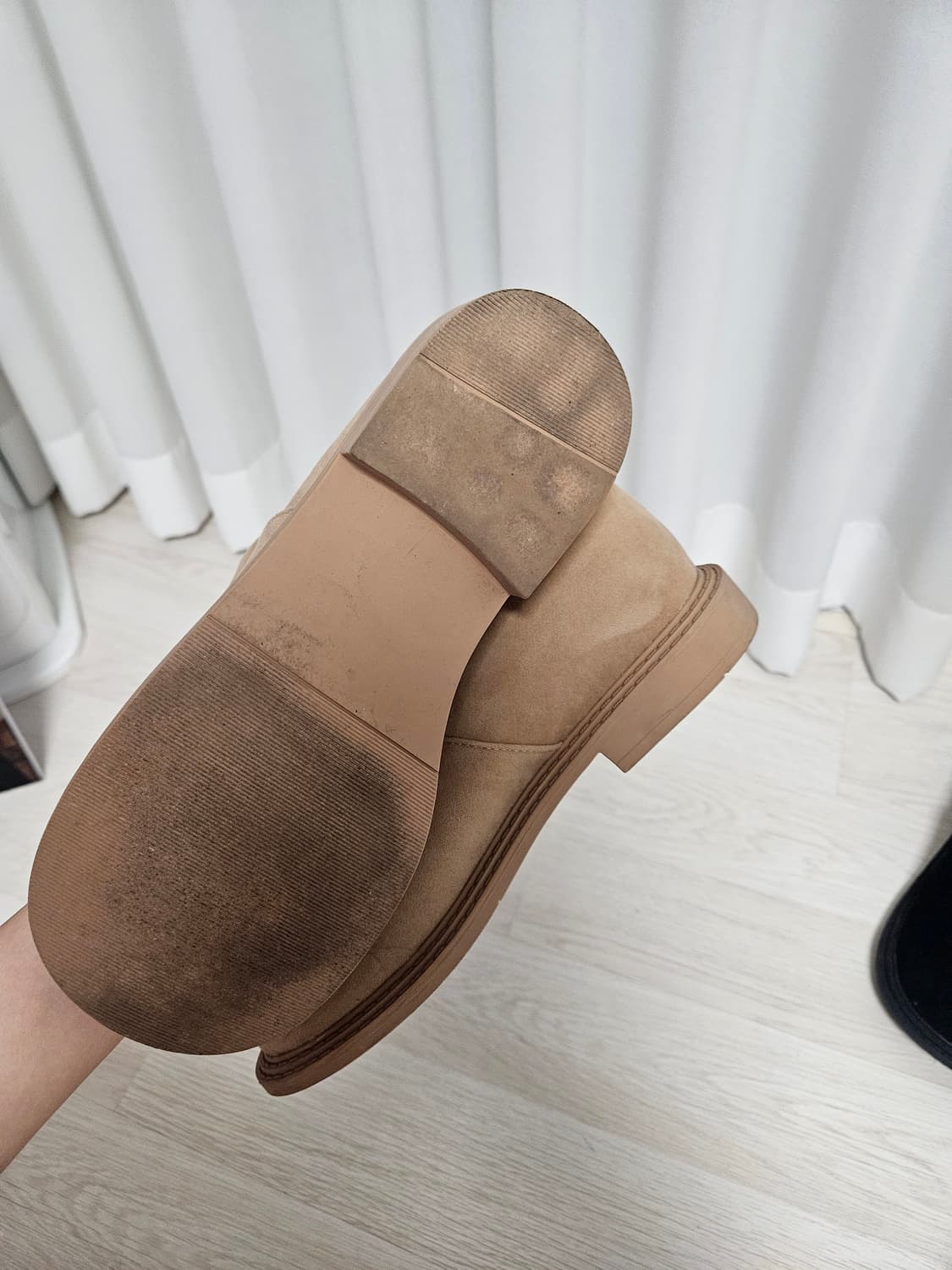 스웨이드 버클 롱부츠 245mm 상품이미지8