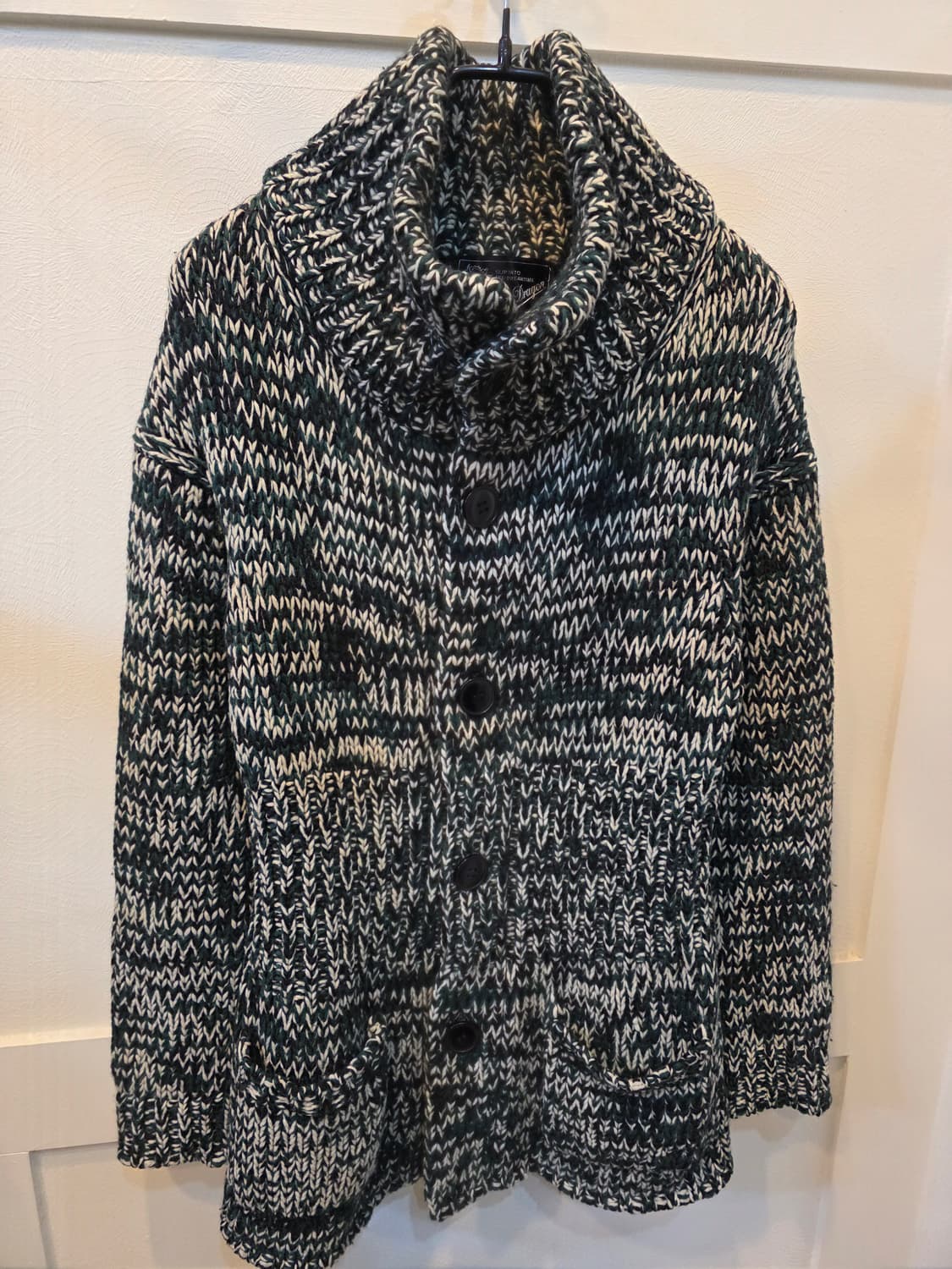 주카 스펙보 드래곤  꽈배기 니트 가디건 상품이미지1