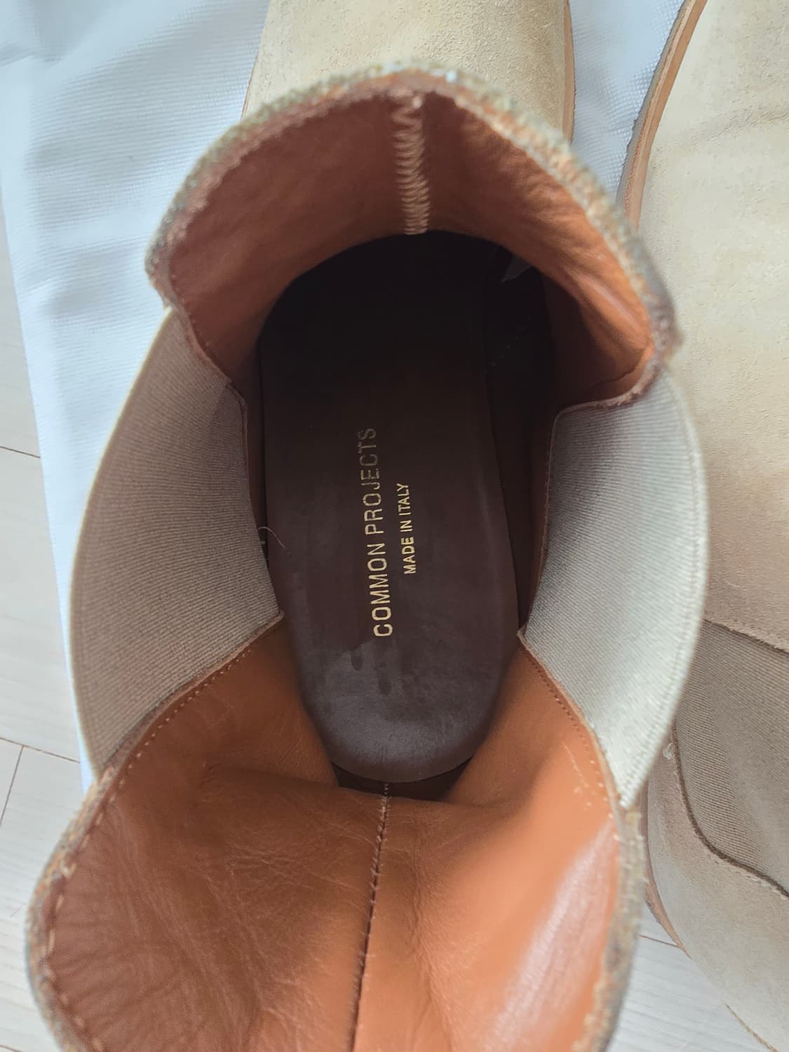 커먼프로젝트 첼시 부츠 탄 43 상품이미지6