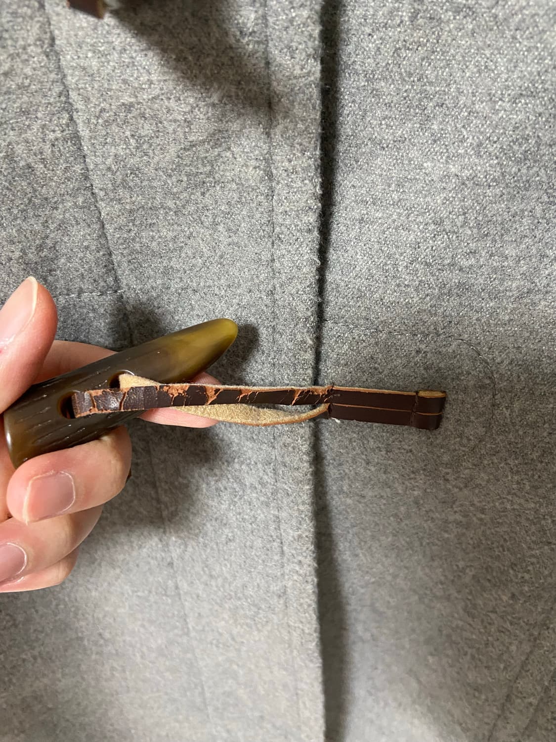 빈티지 후드 숏떡볶이 코트 자켓 상품이미지5