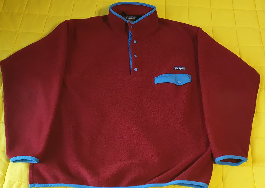 파타고니아 헤비웨이트 신칠라 풀오버 버건디색상  L
 상품이미지2