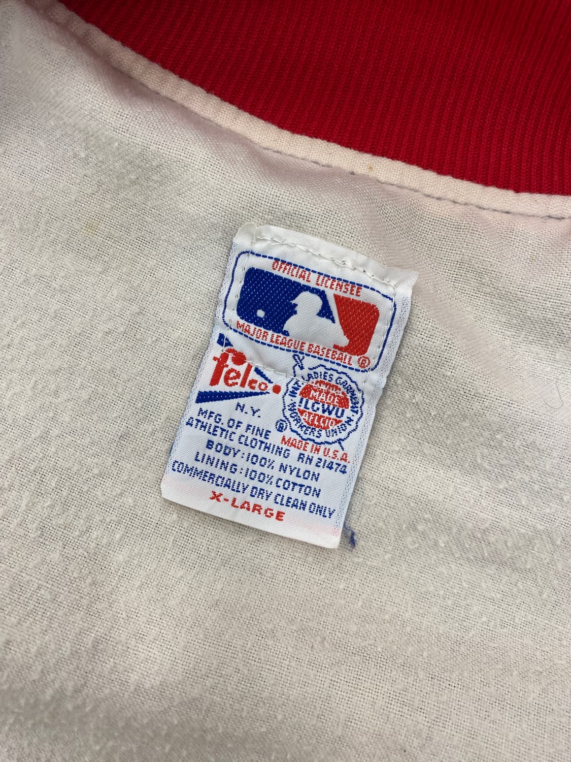 80‘s 펠코 MLB 캘리포니아 엔젤스 샤틴 자켓 상품이미지10