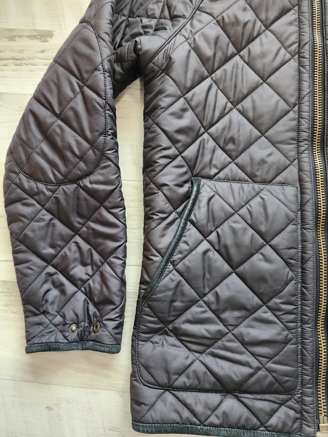 POLO 폴로 랄프로렌 퀼팅 자켓 팜. S(95~98)사이즈 패딩 점퍼 상품이미지3