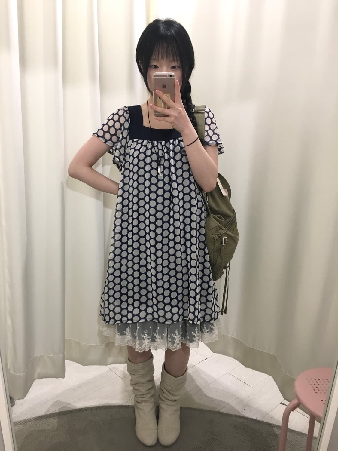 dotdot midi onepiece+sleeveless SET 상품이미지4