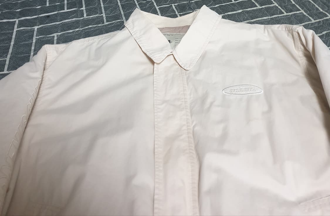 더블유브이프로젝트 안감누빔 짚업 자켓 아이보리 (XL) 상품이미지2