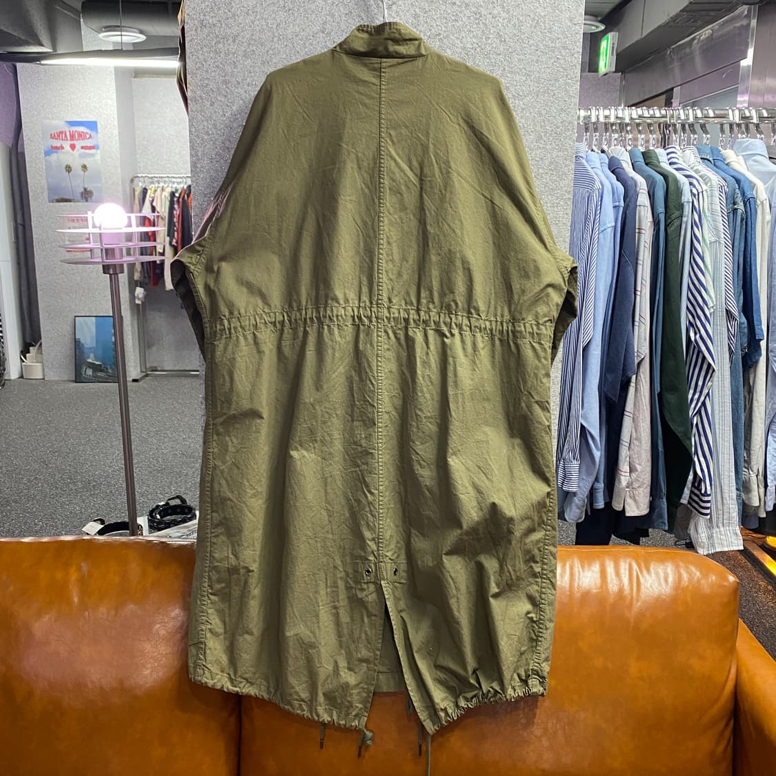 빈티지 M-65 카키 피쉬테일 야상 파카 B3920 상품이미지4