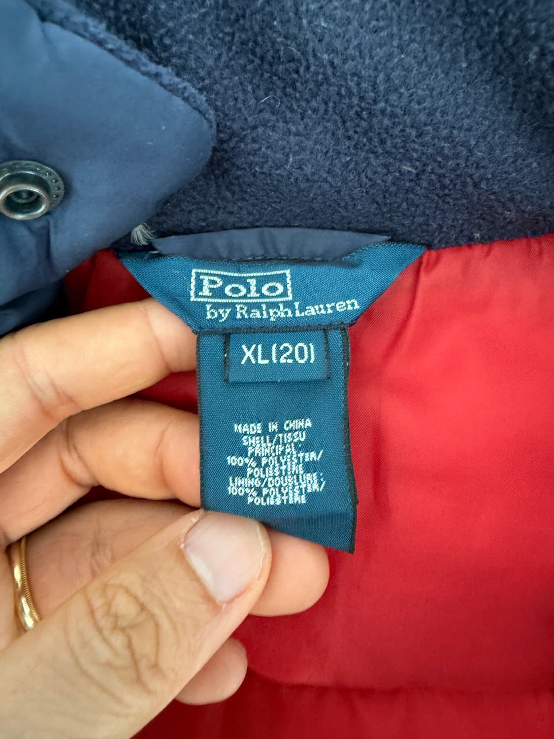  올드 폴로 랄프로렌(Polo Ralph Lauren) 다운 패딩 상품이미지9