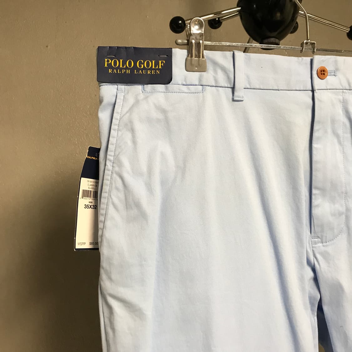 폴로 랄프로렌 치노 팬츠 스카이 블루 새상품 35/32 상품이미지4