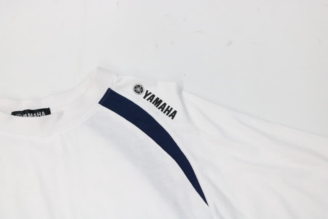 Yamaha 야마하 빈티지 스포츠 레이싱 배색 반팔 티셔츠 (Free) 상품이미지4