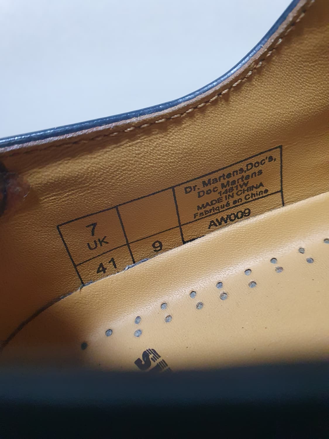 닥터마틴 1461 네이비 로퍼 260 상품이미지10