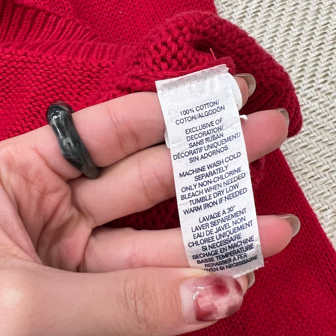 챕스 랄프로렌 하프집업 니트 r2754 상품이미지8