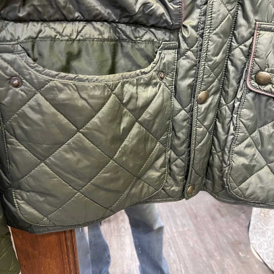 폴로 퀄팅자켓 상품이미지6