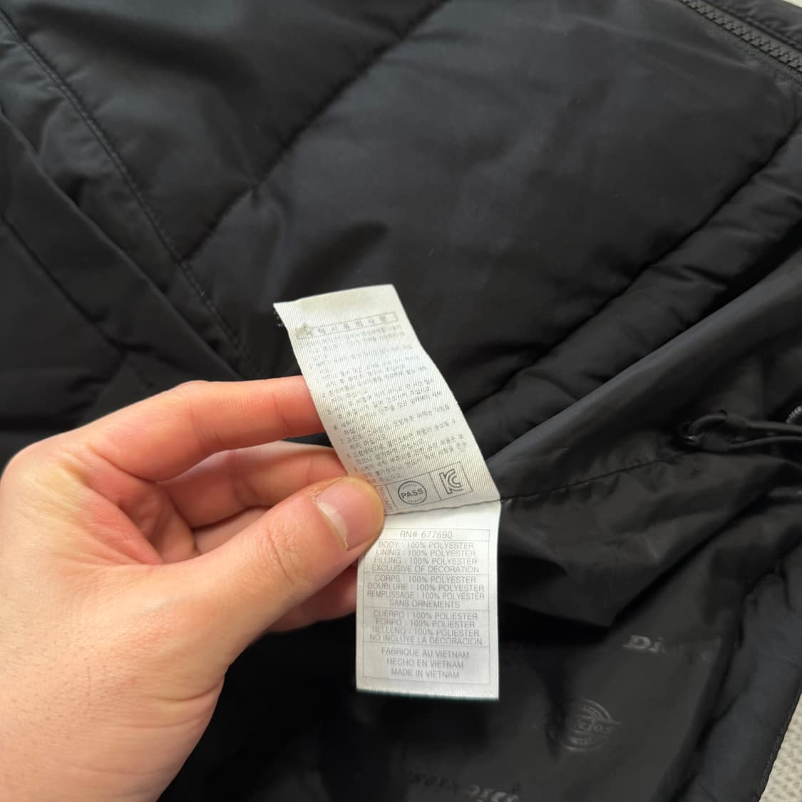 디키즈 스펠아웃 패딩조끼 상품이미지4