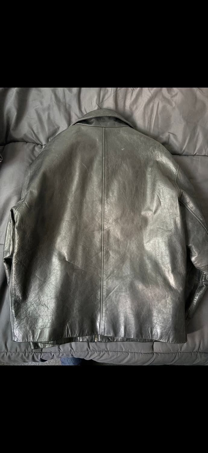 올드 갭 풀집 빈티지 리얼레더 자켓 상품이미지2