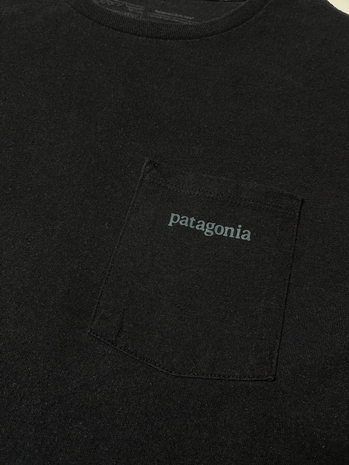 파타고니아 라인 로고 릿지 포켓 반팔 티셔츠 PN9126 상품이미지5