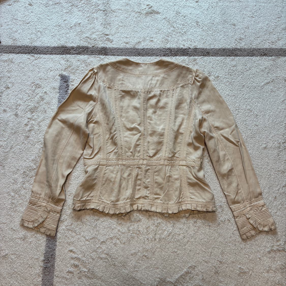 빔즈 아이보리 자켓 상품이미지3