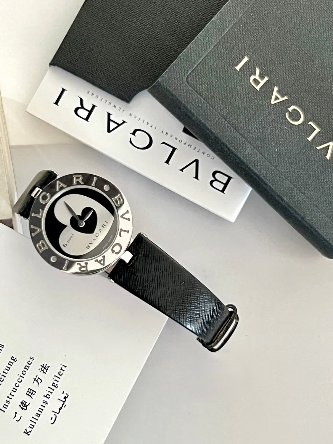 BVLGARI 비제로원 하트 다이얼 시계 상품이미지6