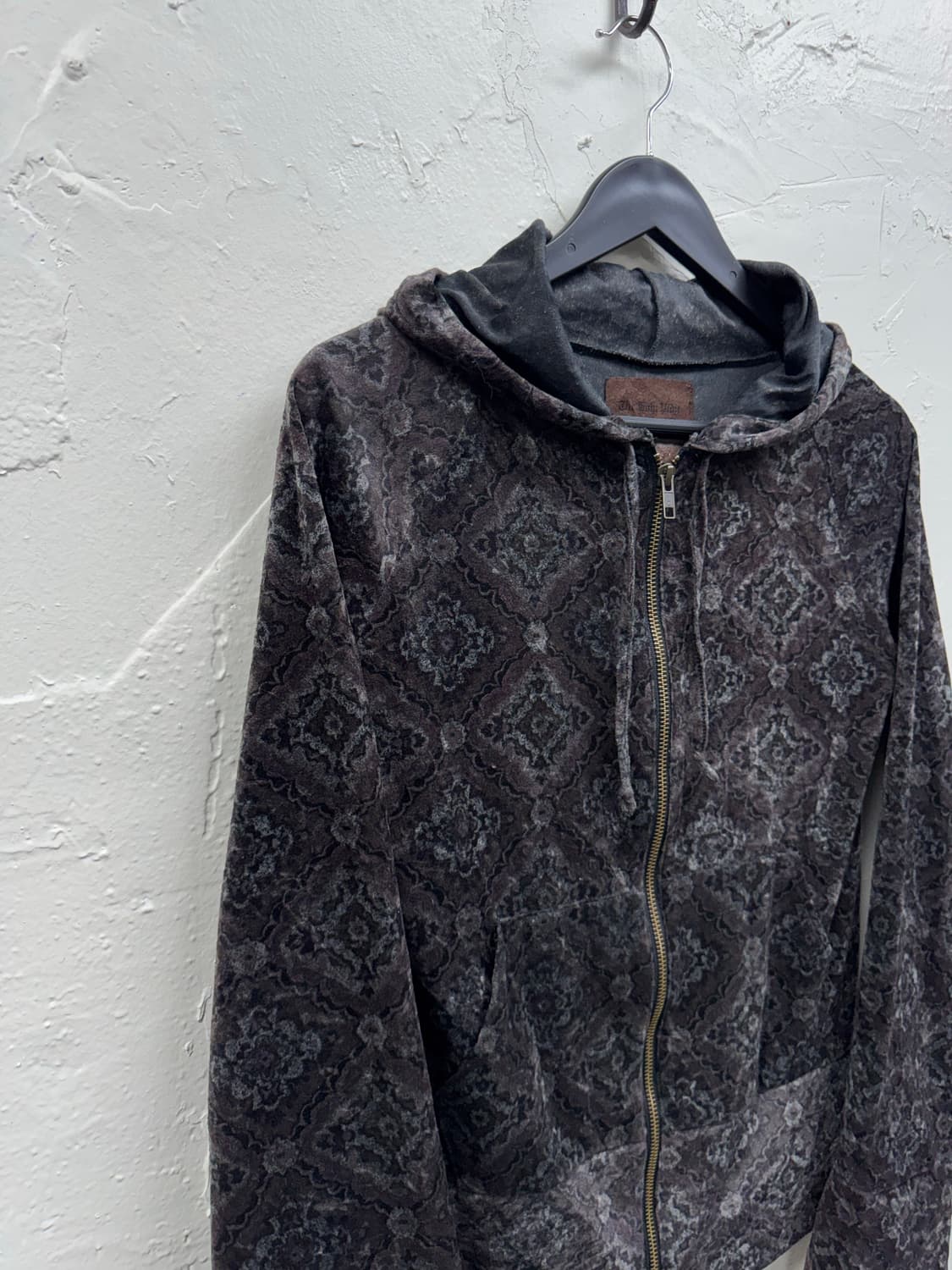 Goa 00s oriental velour hoodie  상품이미지4