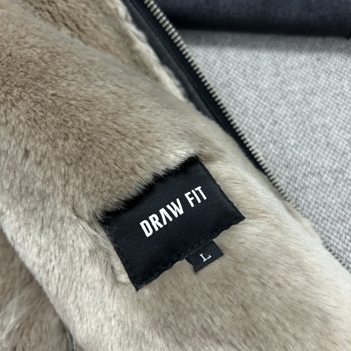 드로우핏 스웨이드 라인 무스탕(L) 상품이미지2