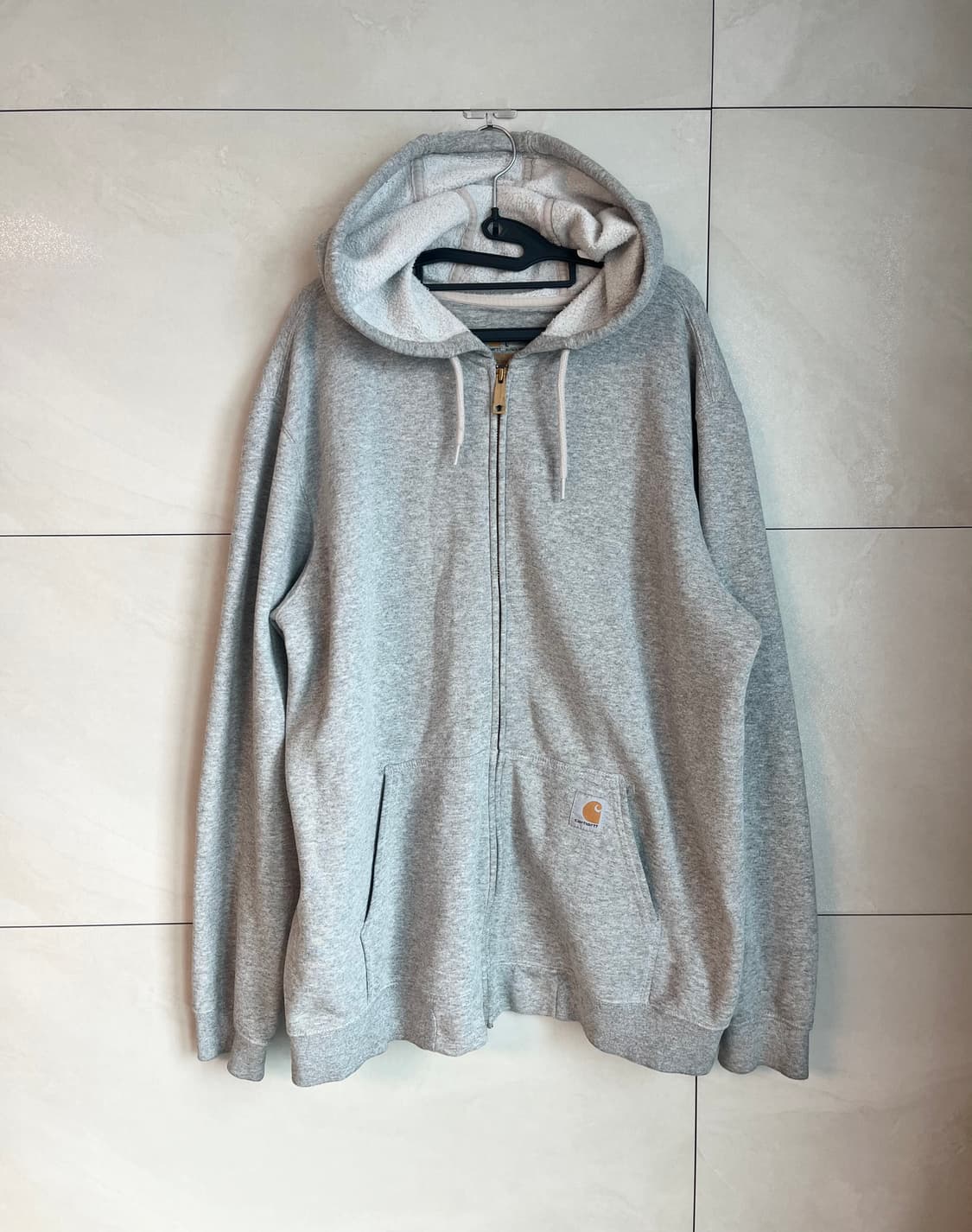 칼하트 그레이 후드집업 [L] 상품이미지1