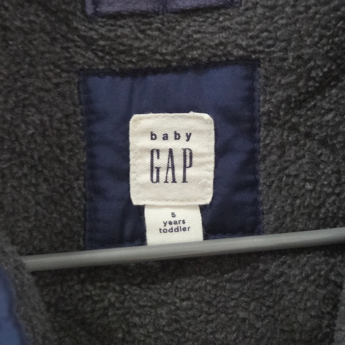 갭 베이비 퀼팅 자켓 5Y 상품이미지3
