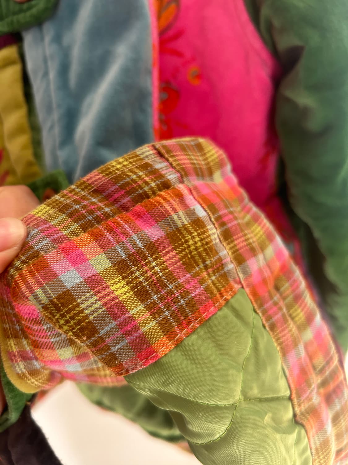 패치워크 자켓  상품이미지8