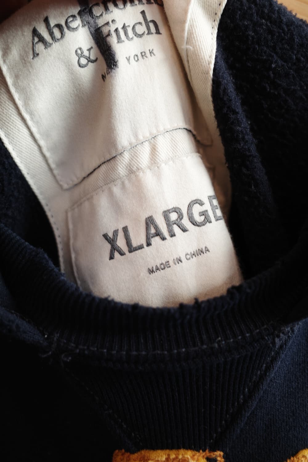 Abercrombie & Fitch 아베크롬비 레터링패치 후디 상품이미지4