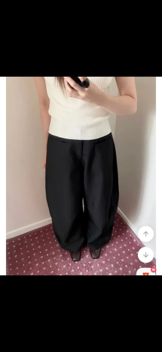 커브드 실키 슬랙스 상품이미지3