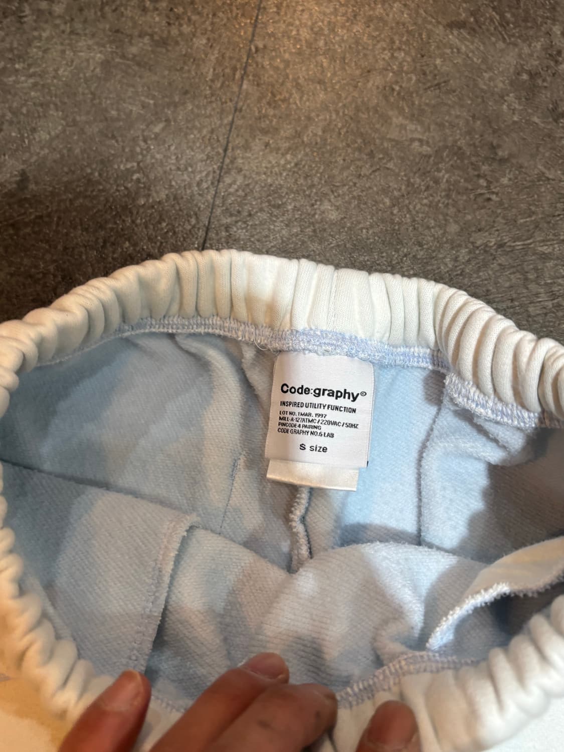 CGP 코드그라피 조거팬츠 S 상품이미지6