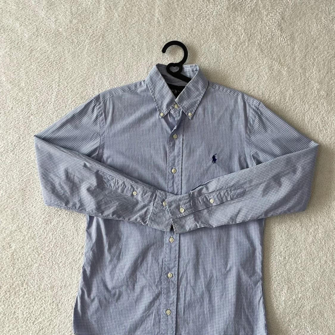 S 폴로 커스텀핏 깅엄체크 셔츠 상품이미지2