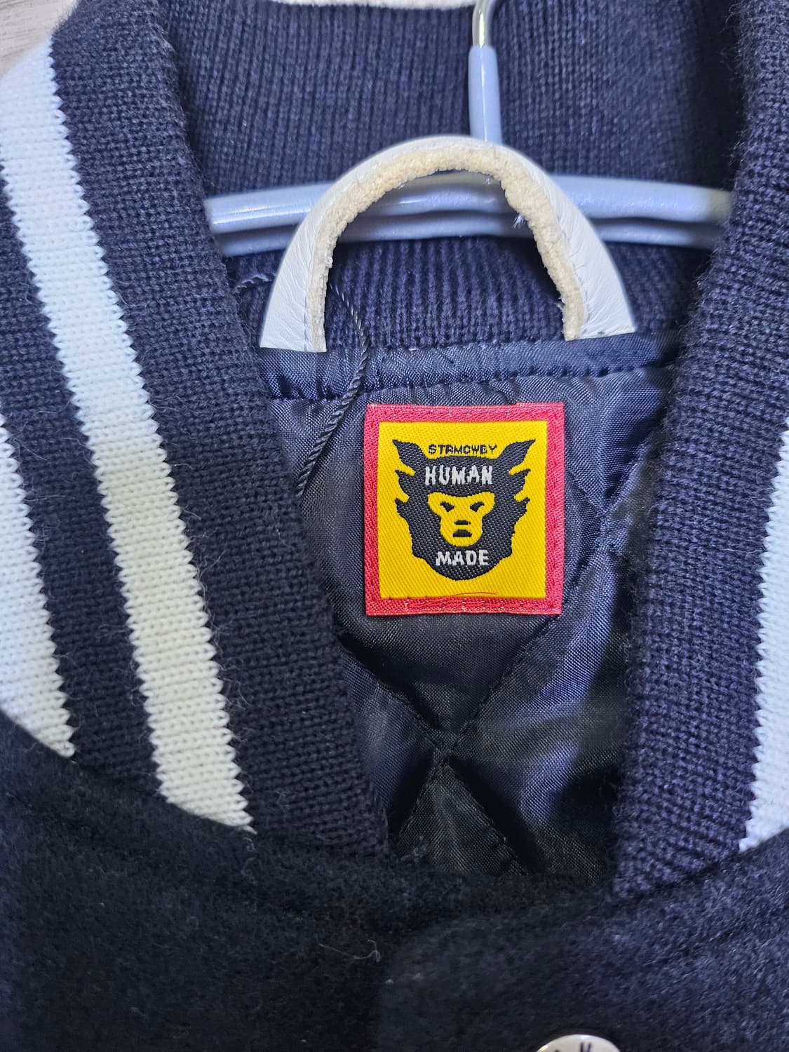 휴먼메이드 x 카우스 바시티 자켓(새상품) 상품이미지4