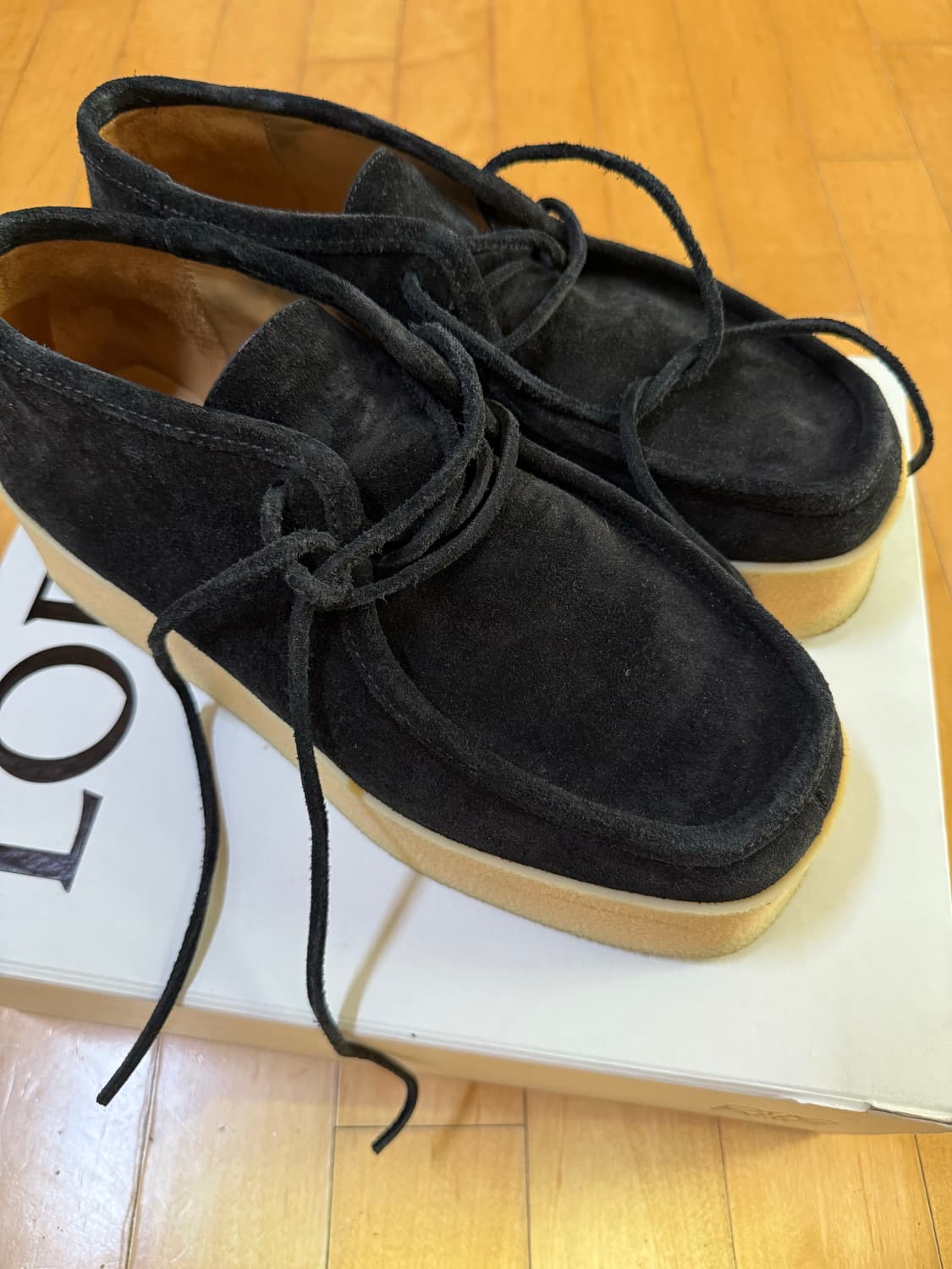 41size 로에베웨지 블랙 판매 상품이미지2