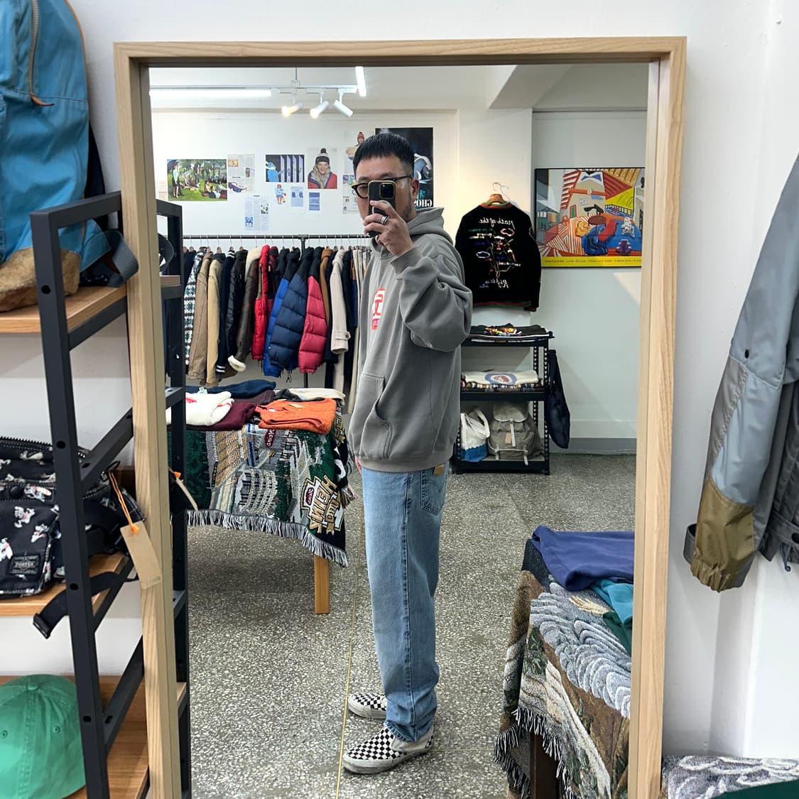 Early 00s 리바이스 44901-7212 블루 진 데님 팬츠 34 상품이미지10