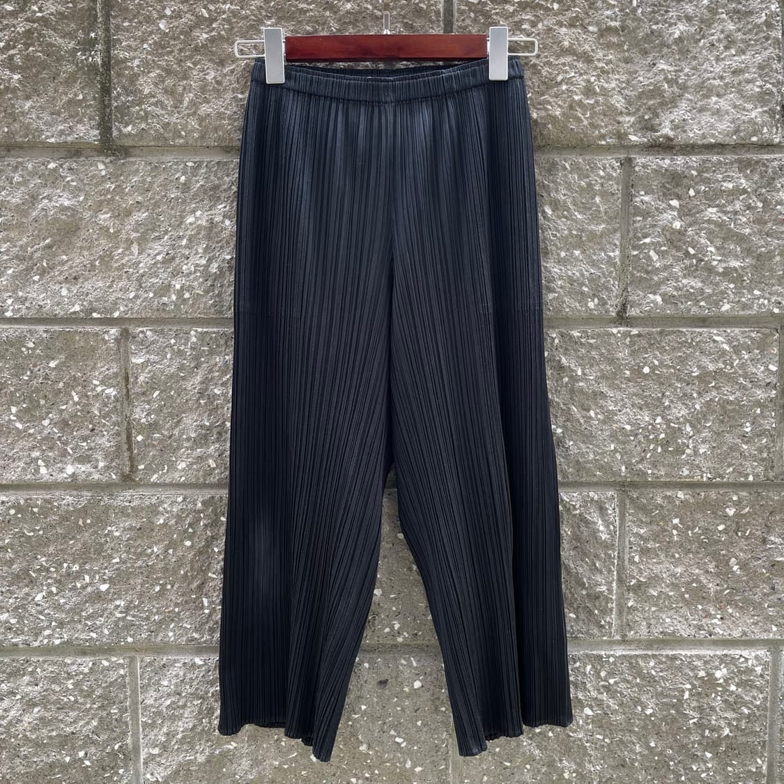 [3] PLEATS PLEASE 블랙 여성 팬츠 상품이미지1