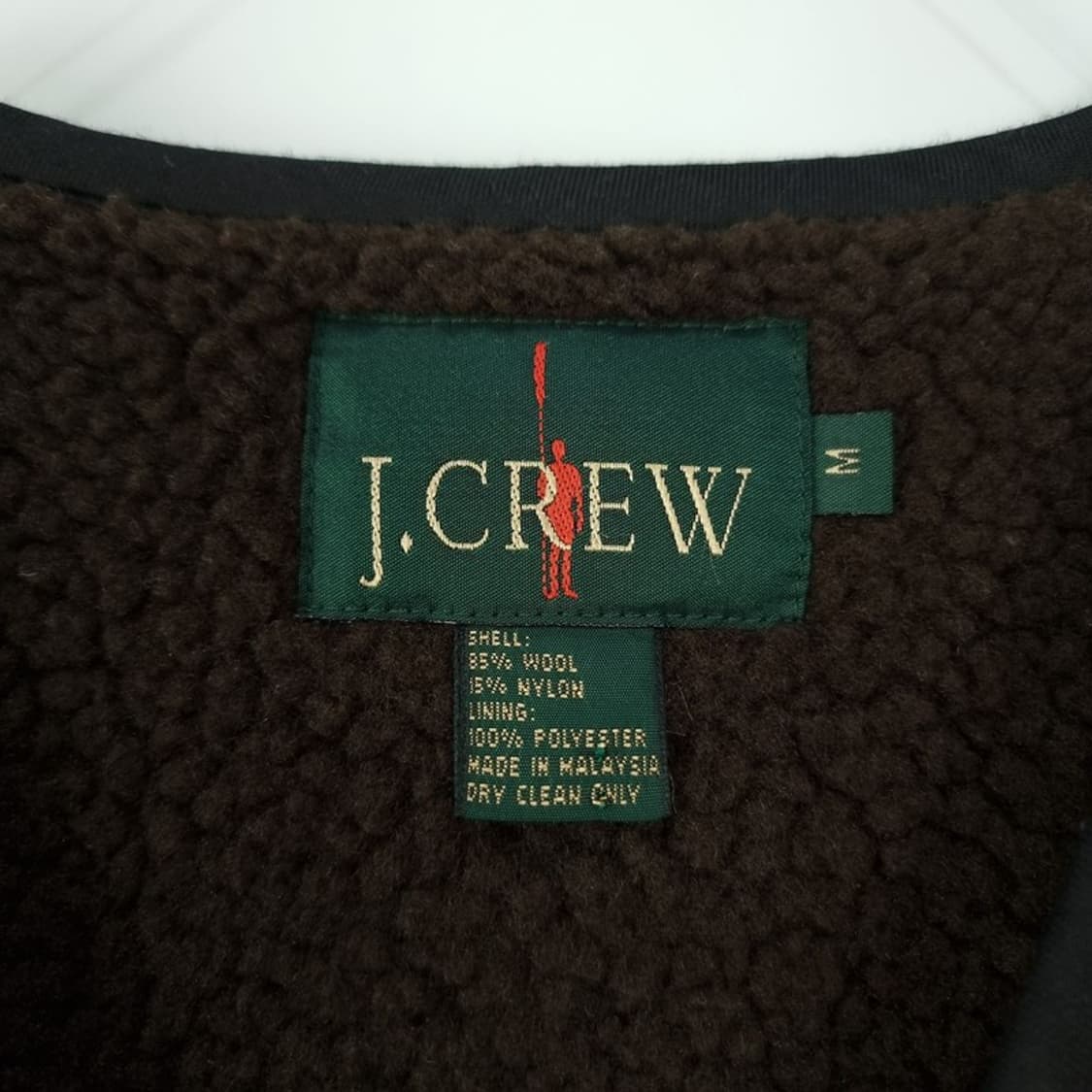 [제이크루] 타탄 체크 안감 보글이 모직 베스트 조끼 M20020 상품이미지7