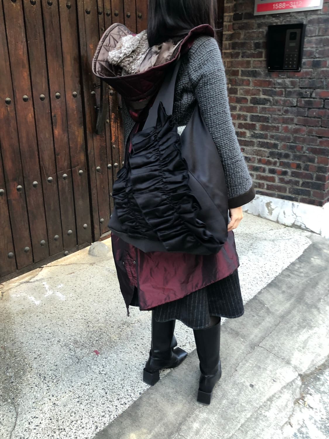 사카이 레이어드 코트 상품이미지9