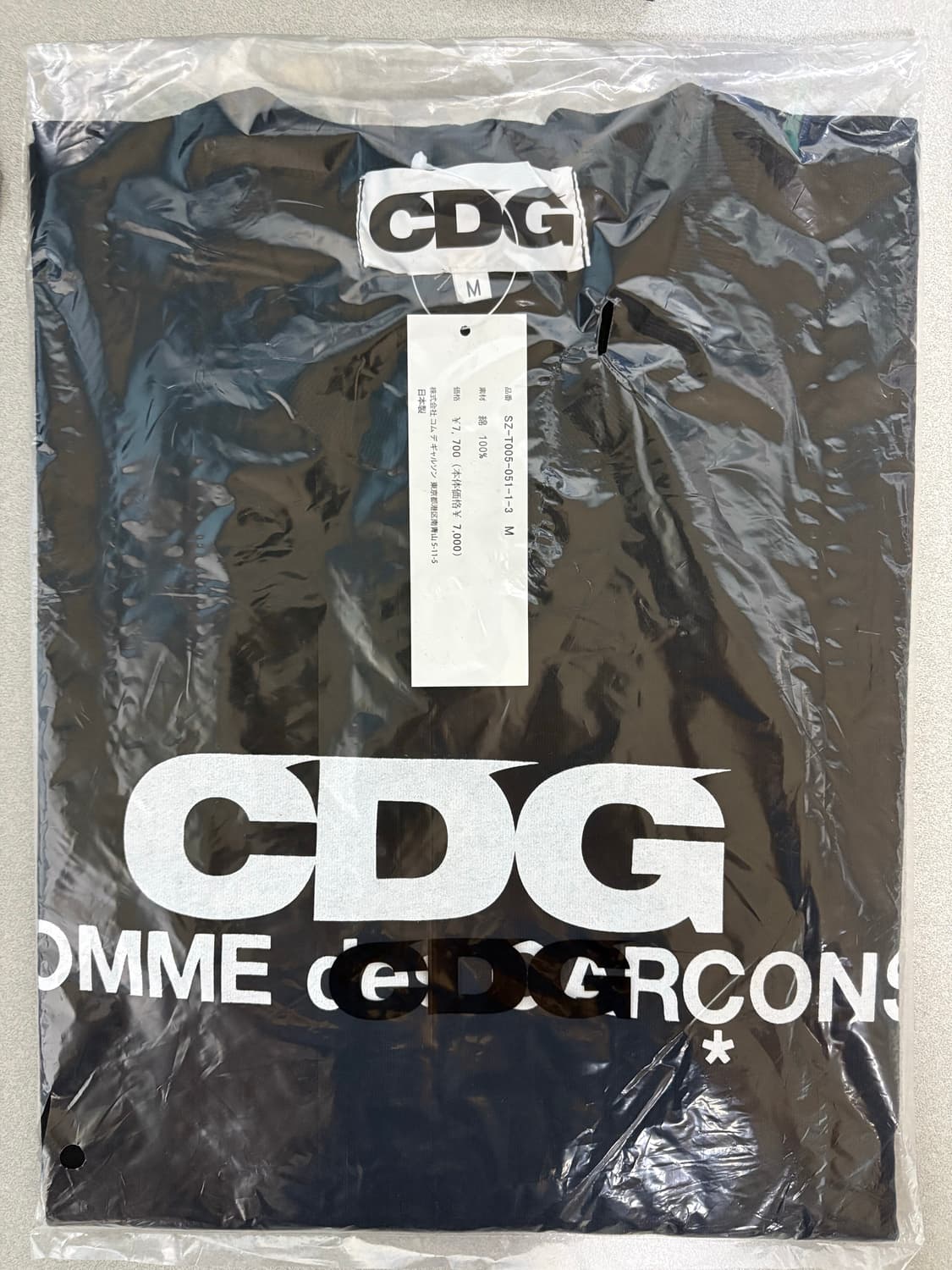 꼼데가르송 CDG 반팔 새상품 상품이미지1