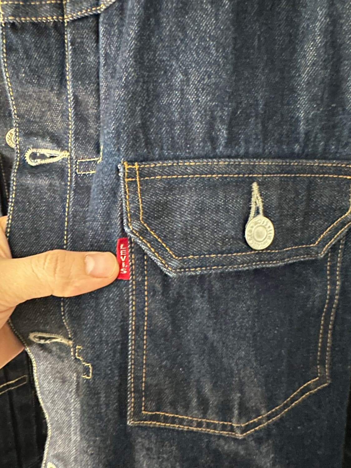 LVC 타입1 데님자켓 42사이즈 상품이미지6