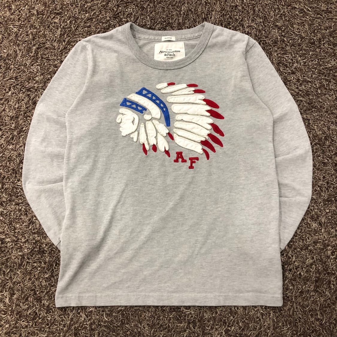 아베크롬비 인디언 롱슬리브 긴팔 티셔츠 상품이미지1