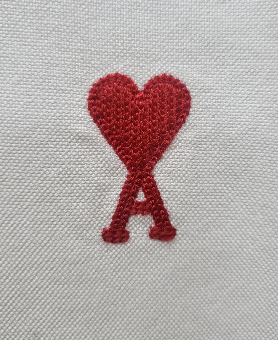 아미 남성셔츠 41/100 스몰하트 옥스퍼드 셔츠 MM46 상품이미지4