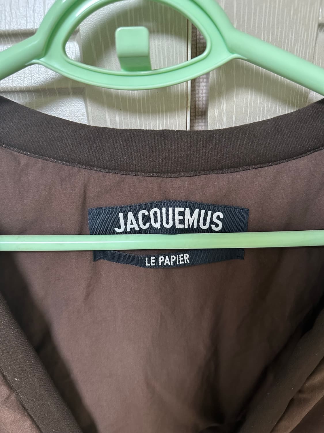 자크뮈스 패딩 조끼 브라운 52사이즈 상품이미지3